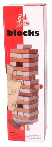 Drevená arkádová hra TOWER 54 dielikov 4713