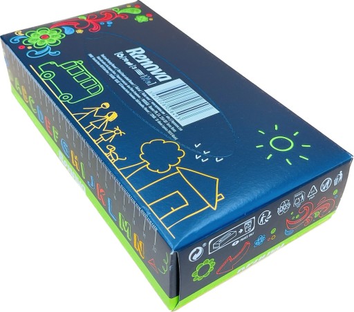 Renova Blackboard sťahovacie utierky 70 ks