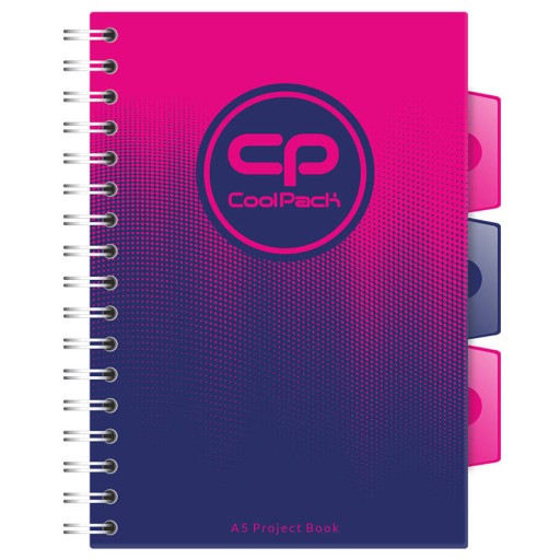 COOLPACK GRADIENT NOTEBOOK KOLÍSKY A5 FRAPE