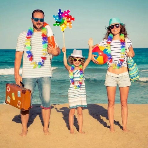 5X HAWAIIAN FLOWERS ALOHA NÁHRDELNÍK HAVAJSKÝ OUTFIT NA SILVESTROVSKÝ KARNEVAL