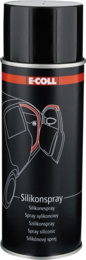 Svetlý silikónový sprej v spreji 400ml E-COLL