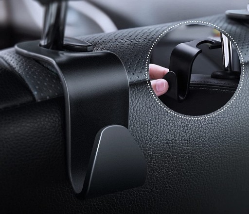 4x Hanger Hanger Držiak na opierku hlavy Nákupy pre autosedačku do auta