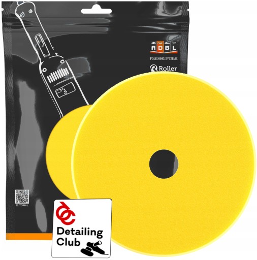 ADBL Roller Pad DA Leštiaca podložka žltá 85/100 mm