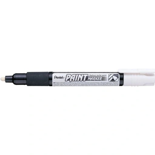 Pentel MMP20 olejový popisovač biely