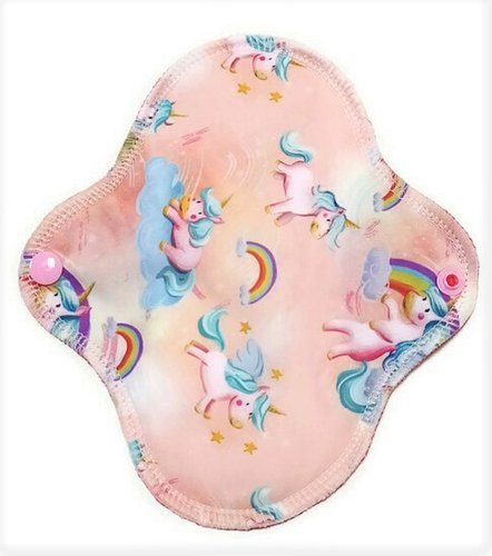 SMALL S Opätovne použiteľná hygienická vložka z bambusu Unicorns