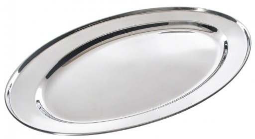 KINGHOFF OVÁLNY NEREZOVÝ podnos 40 CM KH1232