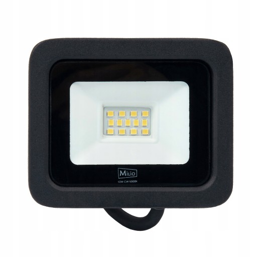 SLIM 10W halogénový LED reflektor, denný chlad