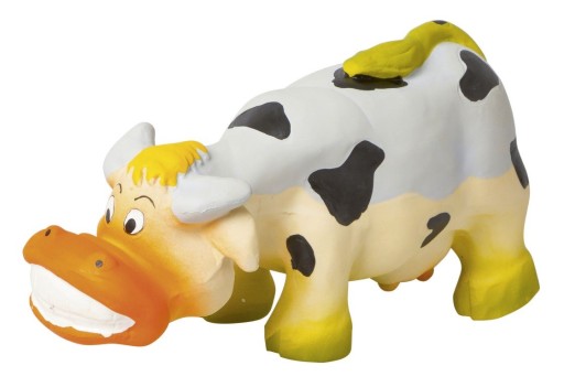 Piskľavá latexová hračka pre psa s výstupkami
