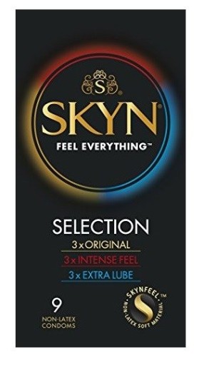 SKYN SELECTION MIX KONDÓMY S ORIEŠKAMI 9 KS