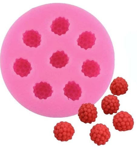Silikónová forma: MALINY, MALINY, ČERNICE