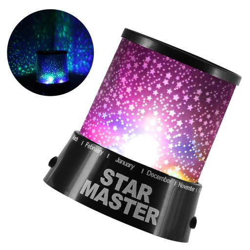 STAR MASTER SKY PROJEKTOR STARS NOČNÁ LAMPA PRE DETI do SPÁLNE
