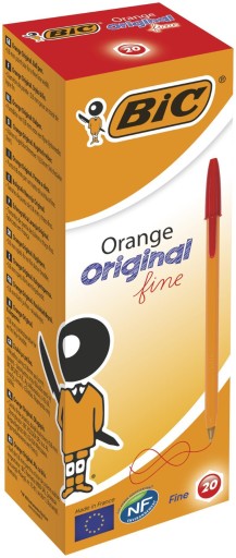 Pero BIC Orange RED