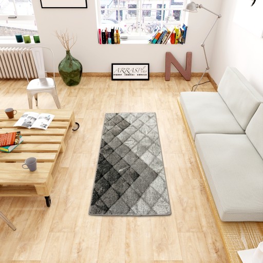 HEAT-SET KOBERCE FRIZE 100 cm FIRE 61 GREY
