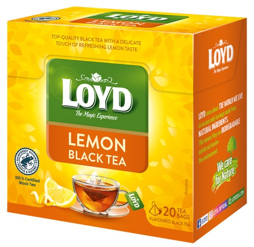 Čierny čaj Lemon 20T LOYD