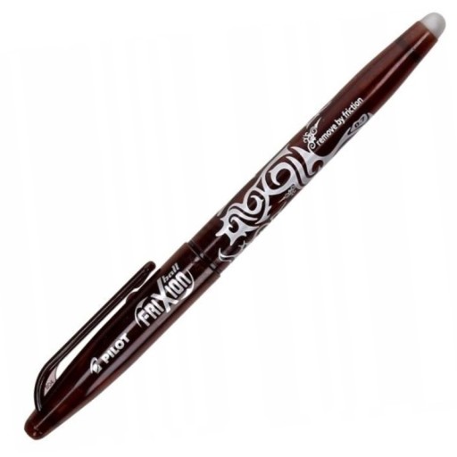 Vymazateľné guľôčkové pero Pilot Frixion Brown