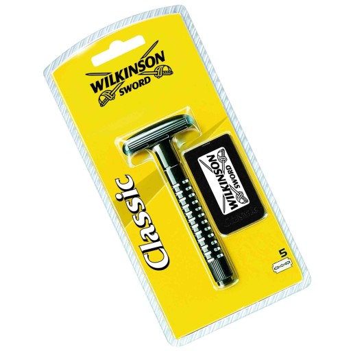 WILKINSON KLASICKÝ holiaci strojček + ŽILETKY 5 kusov