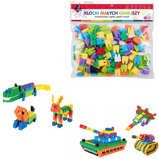 BLOKY MALÉHO GÉNIA TEHLY 160 ELEMENTOV ASKATO