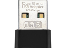 AC600 ADAPTÉR WiFi SIEŤOVÁ KARTA Wi-Fi na USB DVOJPÁSMO 600 Mbps 5 GHz