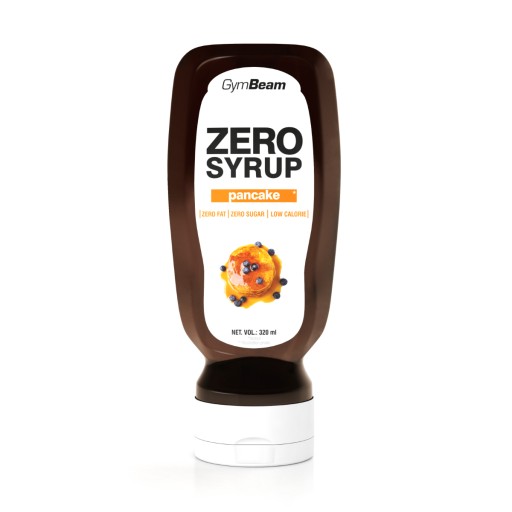 NULOVÝ SIRUP BEZ KALÓRIÍ BEZ CUKRU NA palacinky - GymBeam 320 ml