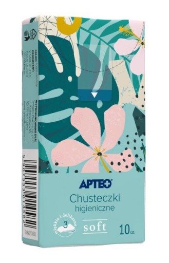 Mäkké obrúsky APTEO, 1 bal