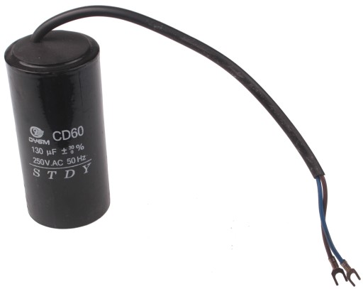 Štartovací kondenzátor 130uF 250V motor
