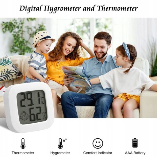 LCD meteostanica HYGROMETER TEPLOMER