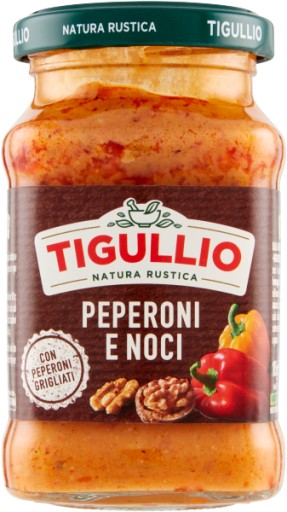 Tigullio Peperoni e Noci salsa z papriky a orechov 190g