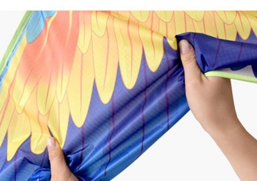 Mega Large Kite Bird Long Tail Farebné Dobré spracovanie