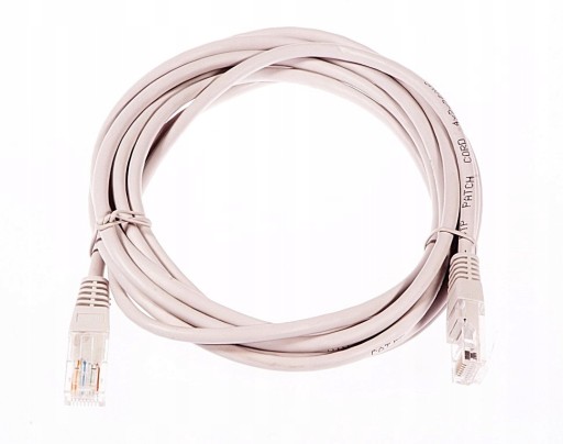 LAN KÁBEL CAT 5 SIEŤOVÝ KÁBEL RJ45 3M