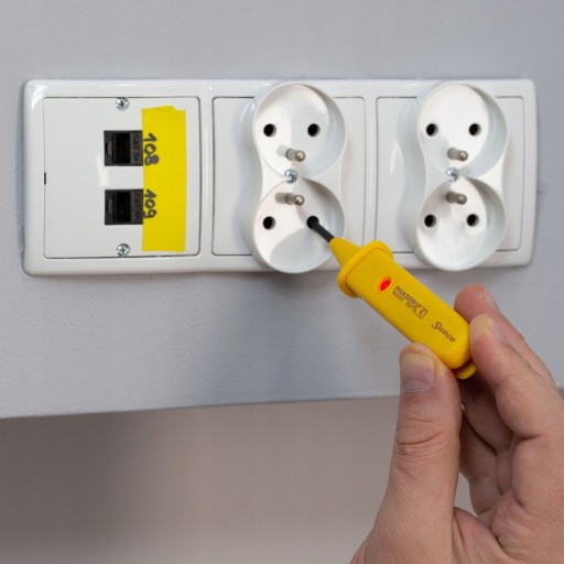 Elektrický tester Jednopólový meter Tester