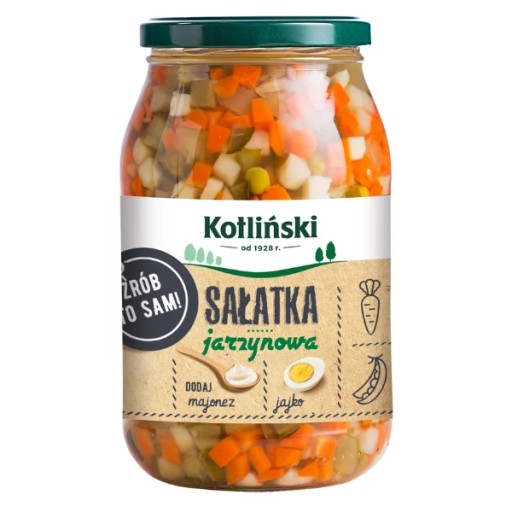 Kotliński Tradičný zeleninový šalát, 920g