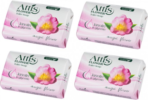 ATTIS mydlo mydlo 100g FLORAL krém x10