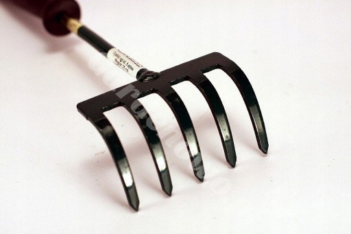 Hrable záhradné, 5 zubov, dĺžka 25 cm, kart