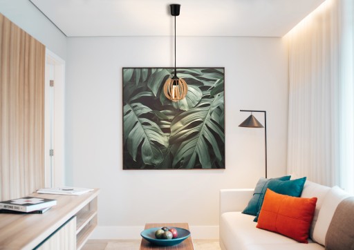 DREVENÉ ZÁVISNÉ STROPNÉ SVÍTIDLO E27 LED + HÁK + Nastaviteľné