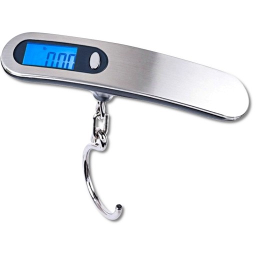 LCD CESTOVNÁ RYBÁRSKA VÁHA BATOŽINY DO 50 KG