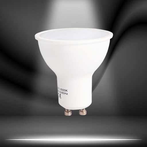 LED ŽIAROVKA GU10 8W = 70W TEPLÁ FARBA 3000K NEBLIKAJÚCA DO OBÝVAČKY