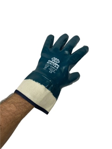 Nitrilové pracovné rukavice S MANŽETOU STRONG 8 M/L