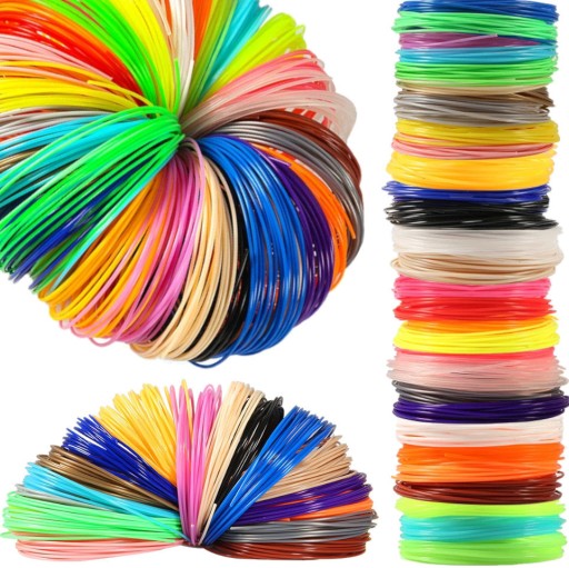 Sada náplní do 3D pier pre deti Filament 20 farieb x 5m 100m