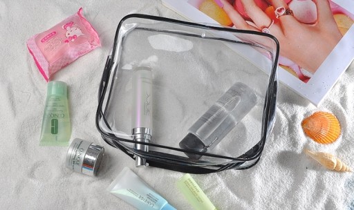 Kozmetická taštička 3 ks Travel Organizer Transparent