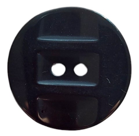 GOMBÍKY KABÁT GOMBÍK 30 mm - ČIERNA