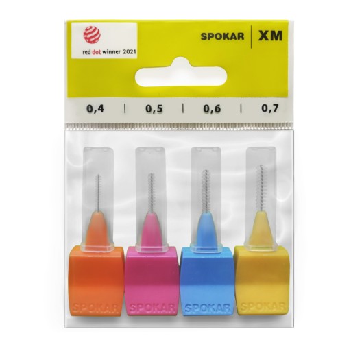 Súprava medzizubných kefiek SPOKAR XM 4 ks.