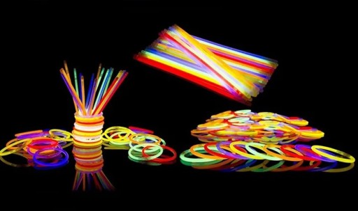 GLOW STICK náramok NEON light náramky svetlušiek 3 ks