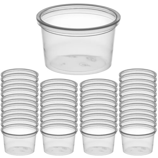 Nádoby na omáčku nádobky na omáčku 80ml opakovane použiteľné x 100ks
