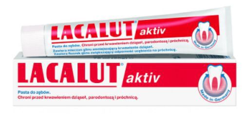Lacalut Aktiv zubná pasta, 75 ml