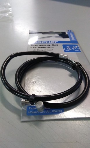 Brzdové lanko pre predné koleso FISCHER 700 mm lanko prednej brzdy