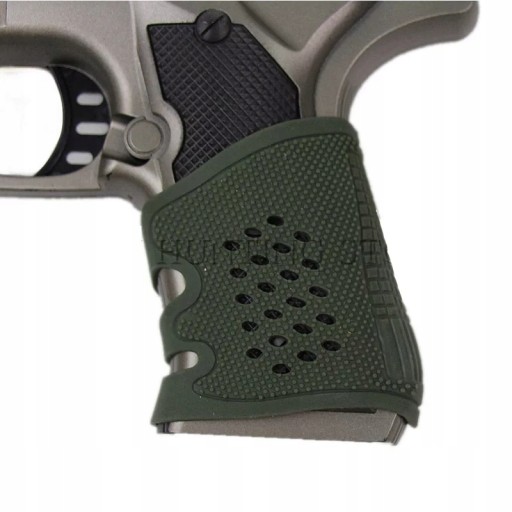 Kryt zbrane gumová rukoväť Glock G17-G37 armádna zelená