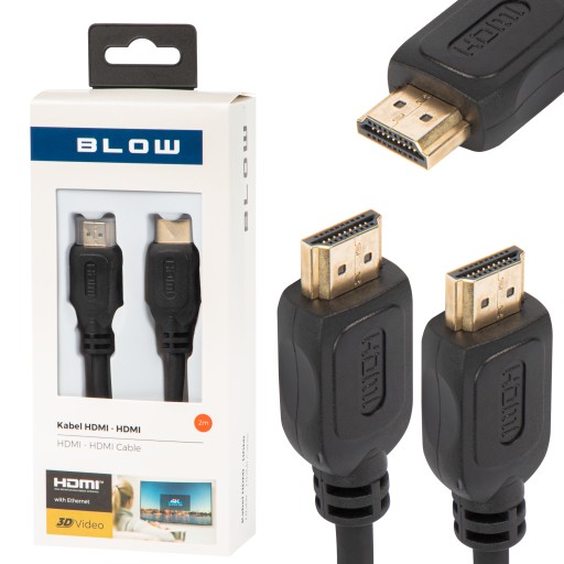 HDMI 2.0 BLOW 3D TV 4K Ethernet kábel 2m