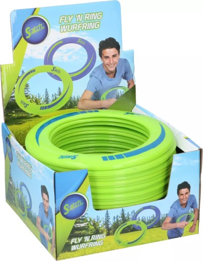 Frisbee lietajúci tanier kruhový vrhací kruh SCATCH 25cm