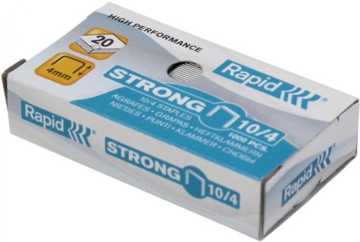RAPID Silné sponky 10/4 1M 24870800