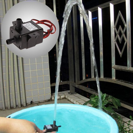 ČERPADLO OBEHOVÉ ČERPADLO KAPALNEJ VODY 12V 240L/H